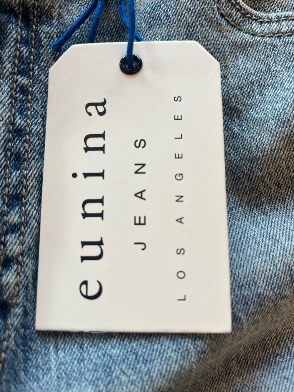Eunina Super High Rise Dad Jeans NWT Size 13 - Picture 10 of 10